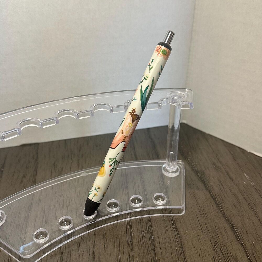 Rodeo western Inkjoy Personalized Pens, Refillable gel pens, Vinyl Wrap, Customi